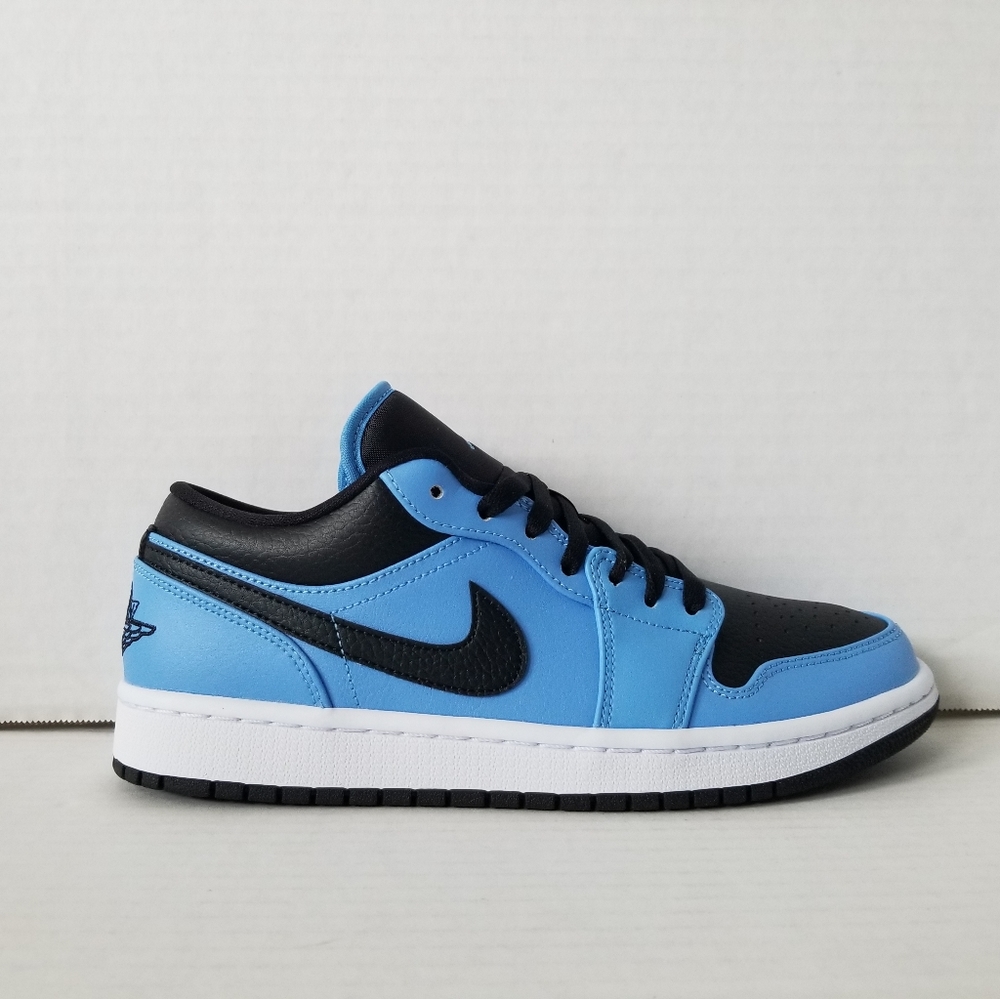 Nike Air Jordan 1 Low Unc Blue Mens 8 Wmn's 9.5